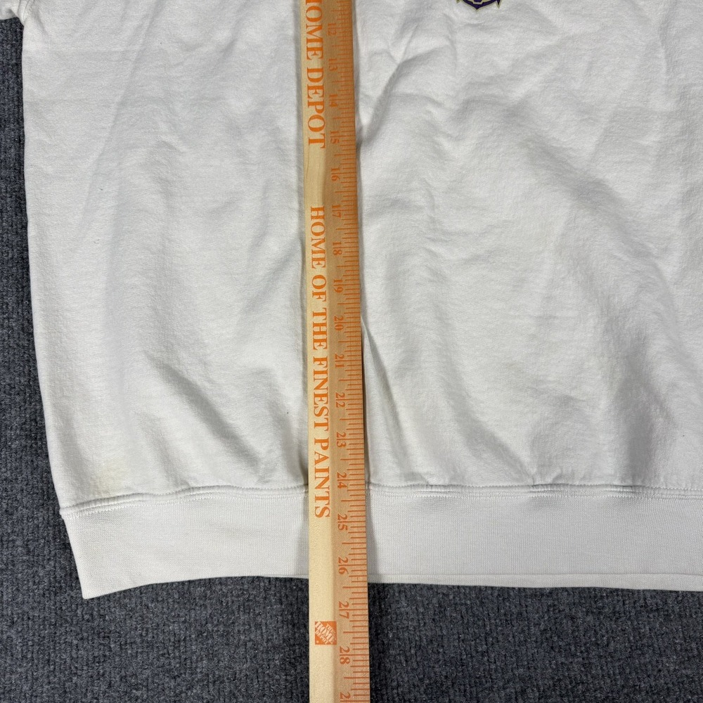 Vermilion Sailors Track & Field Sweatshirt Size XL White - Picture 6 of 6